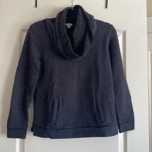 J Crew Factory cowl neck sweatshirt